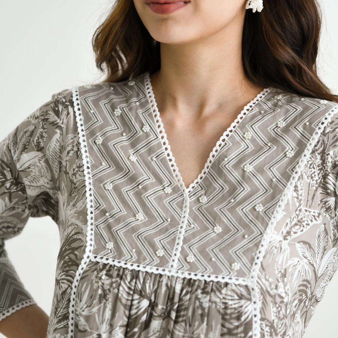 Rayon Printed Kurta Set